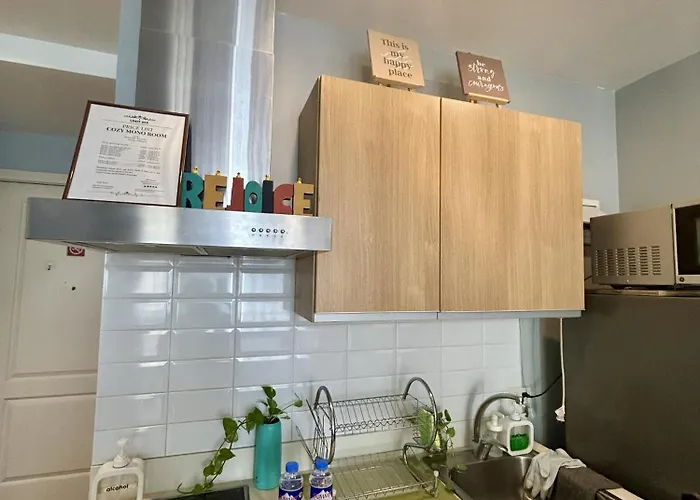 Cozy Spacious With Balcony, Gym, Fast Wifi, Netflix Apartment